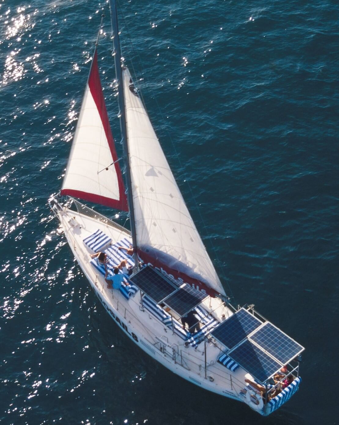 eco friendly sailboat