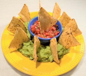 Cabo Sails Fresh Guacamole and Salsa Platter